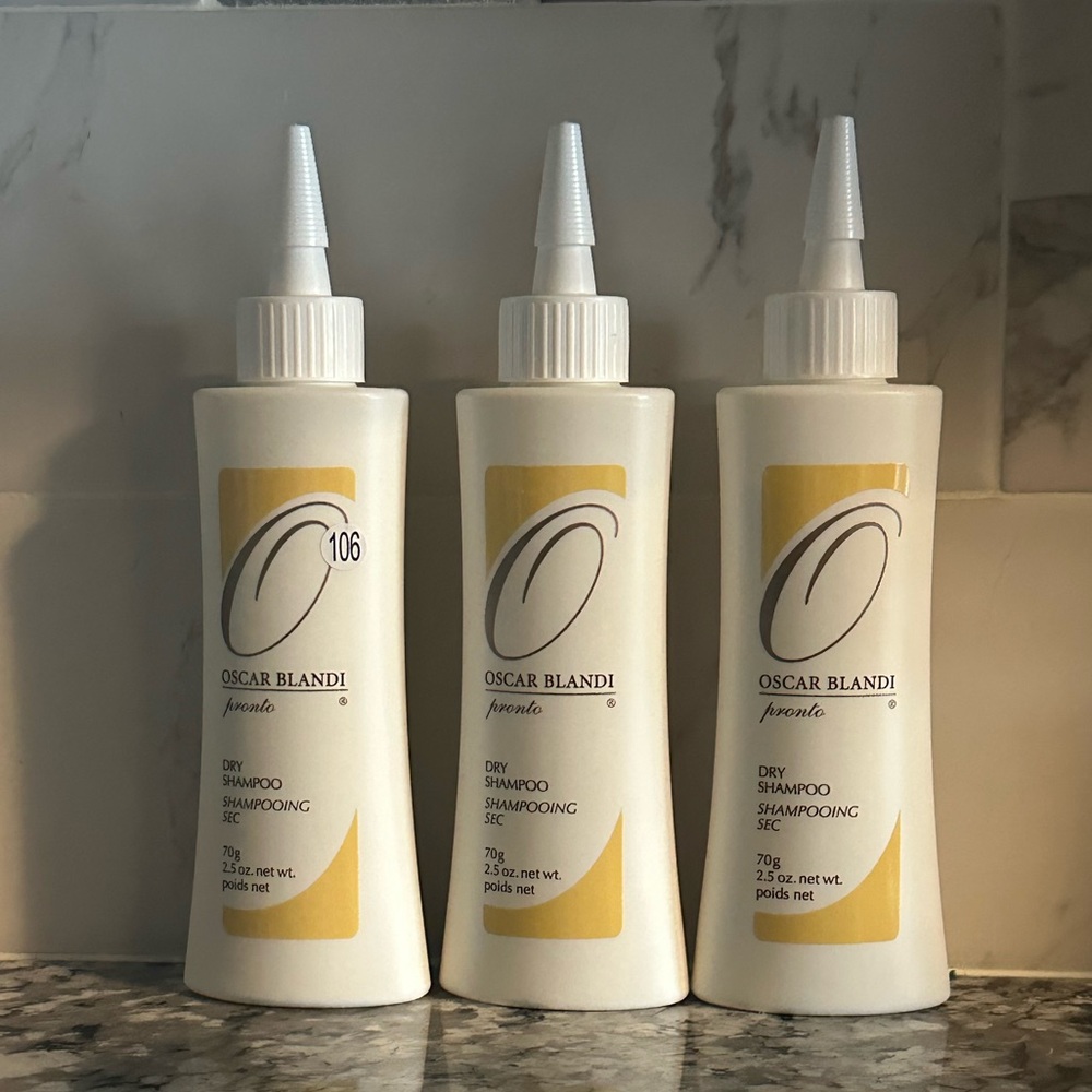 3 Bottles, Oscar Blandi Pronto Dry Shampoo Powder – 2.5 oz (70g) - Discontinued!